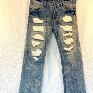 Affliction “Blake” jeans.